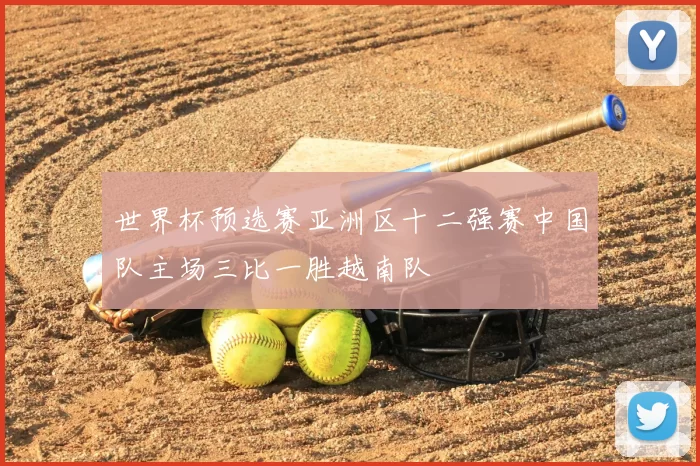 世界杯预选赛亚洲区十二强赛中国队主场三比一胜越南队
