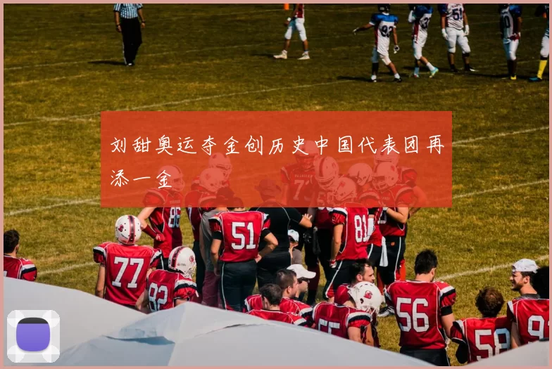 刘甜奥运夺金创历史中国代表团再添一金